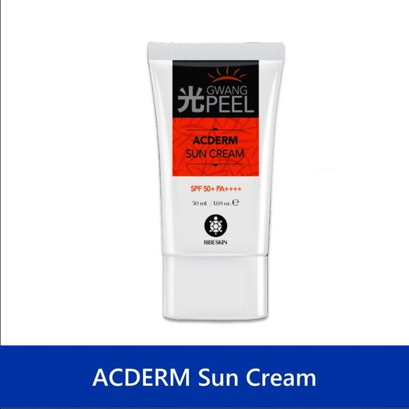 Ribeskin Acderm sun cream spf 50 PA++++ - Frutti Skin